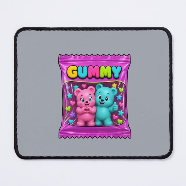 Item preview, Gummy Besties – Sweet Pink & Blue Bears designed and sold by Aimetoi.