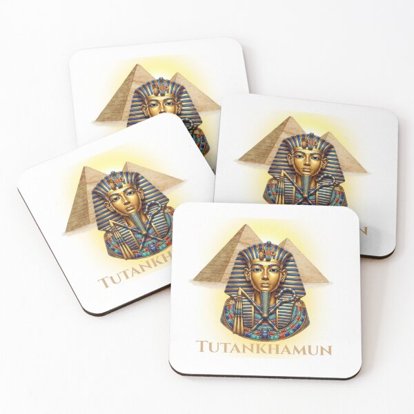 Item preview, Golden Legacy – Tutankhamun Egyptian Pharaoh Sticker designed and sold by lailakhalaf.