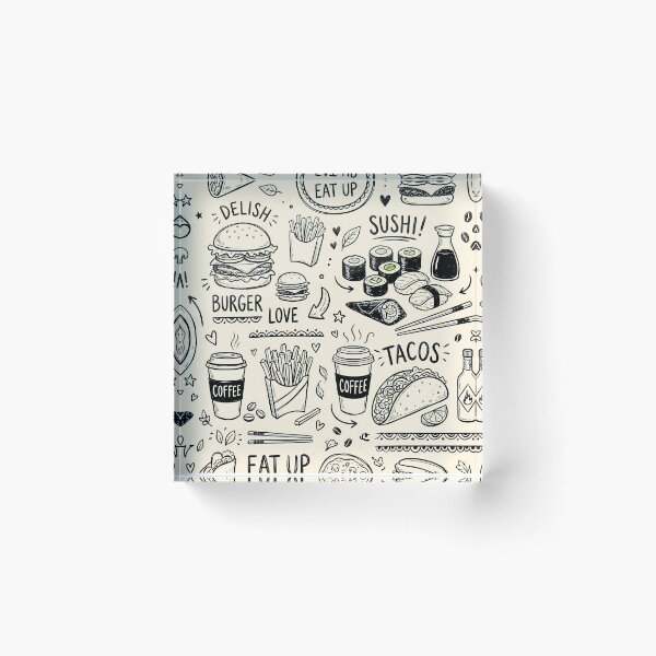 Item preview, Burger Cute Space Astronaut Rocket Galaxy Planet Pattern designed and sold by ART ATTACK ZONE.