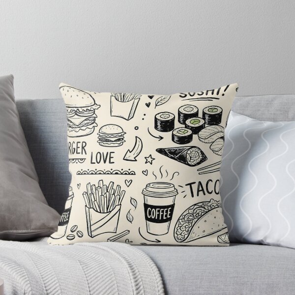 Item preview, Burger Cute Space Astronaut Rocket Galaxy Planet Pattern designed and sold by ART ATTACK ZONE.