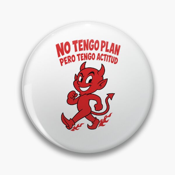 Item preview, Diablo Rojo Actitud Funny Quote designed and sold by NullSpacePrints.