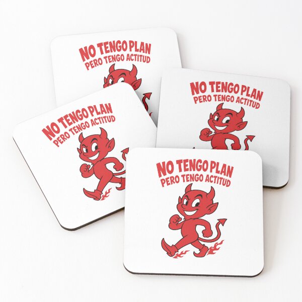 Item preview, Diablo Rojo Actitud Funny Quote designed and sold by NullSpacePrints.