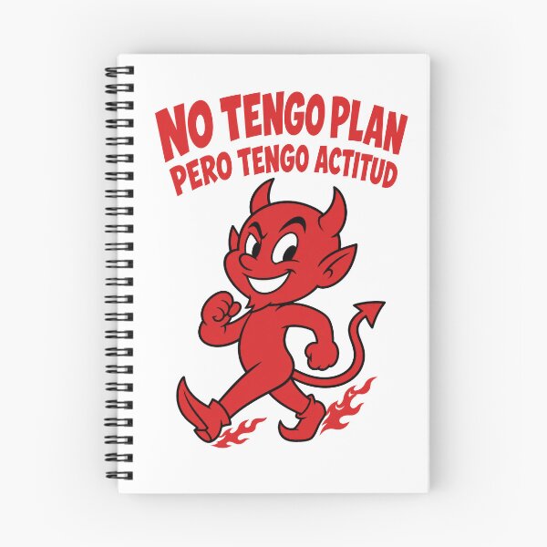 Item preview, Diablo Rojo Actitud Funny Quote designed and sold by NullSpacePrints.