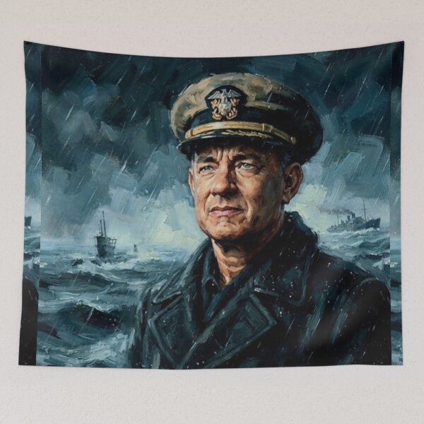 Item preview, Greyhound War Drama Fine Art Tribute designed and sold by Art's Diner.