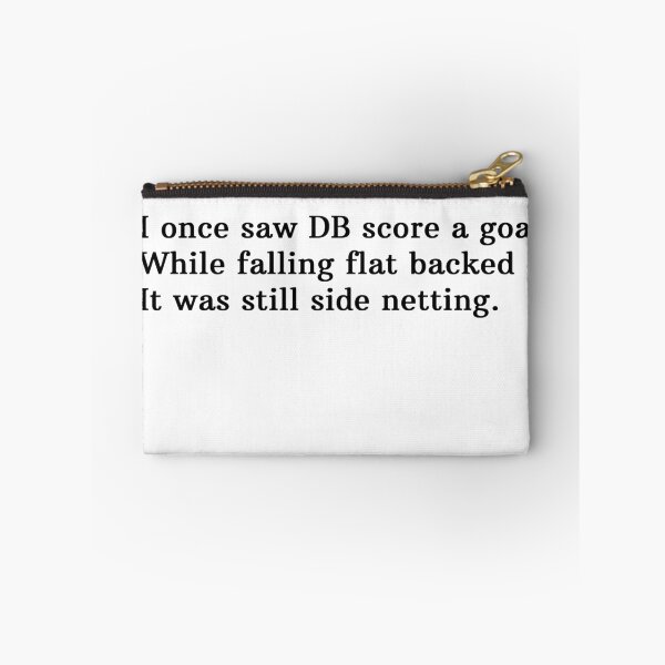 Item preview, DB Pridham Goal T-shirt designed and sold by Bob's Poetry.