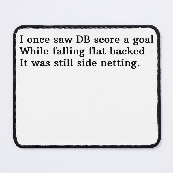 Item preview, DB Pridham Goal T-shirt designed and sold by Bob's Poetry.