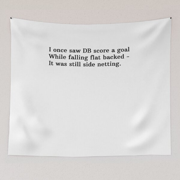 Item preview, DB Pridham Goal T-shirt designed and sold by Bob's Poetry.