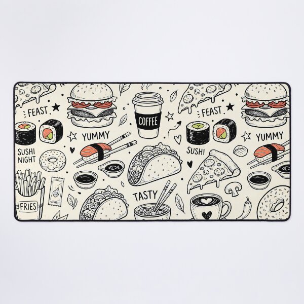 Item preview, Yummy Cute Space Astronaut Rocket Galaxy Planet Pattern designed and sold by ART ATTACK ZONE.