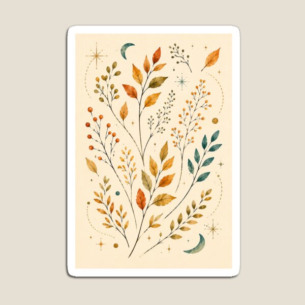 Item preview, Spice Garden: Leaf Study designed and sold by EverydayMagik.
