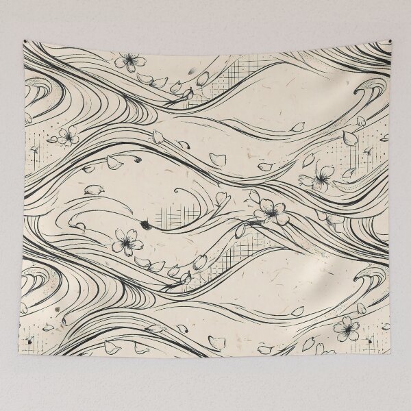 Item preview, River Cute Space Astronaut Rocket Galaxy Planet Pattern designed and sold by ART ATTACK ZONE.