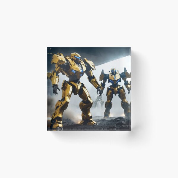Item preview, Mech Battle - Sci-Fi Warfare Art designed and sold by CrippiCrippi.