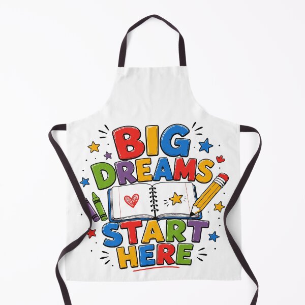 Item preview, Big Dreams Start Here T-Shirt | Inspirational Back to School Teacher Student Shirt designed and sold by Sunday.Supply.