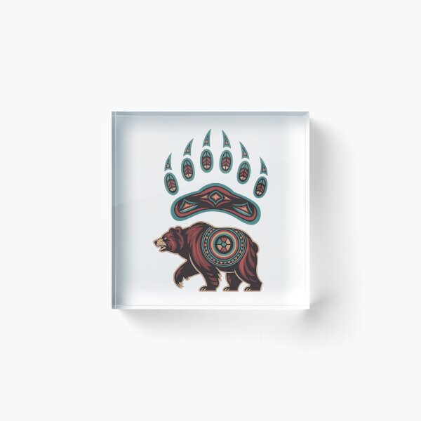 Item preview, Native Bear Thunderbird Tribal – Indigenous Spirit & Heritage designed and sold by Gbriel3.