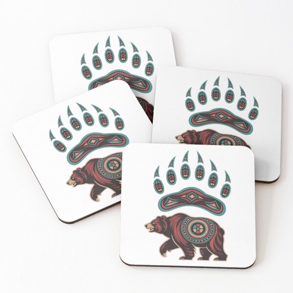 Item preview, Native Bear Thunderbird Tribal – Indigenous Spirit & Heritage designed and sold by Gbriel3.