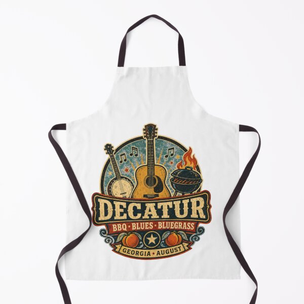 Item preview, Decatur BBQ Blues Bluegrass Festival Georgia designed and sold by Combat Skies.