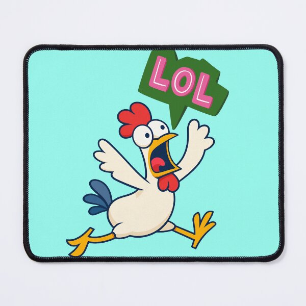 Item preview, Crazy Panicked Chicken LOL Funny Cartoon Meme Shirt designed and sold by Funnygiftsstudio .