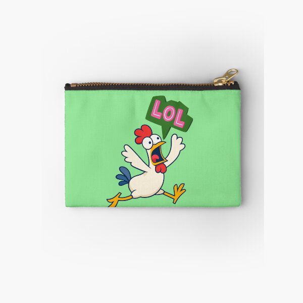 Item preview, Crazy Panicked Chicken LOL Funny Cartoon Meme Shirt designed and sold by MariaPCMaria.