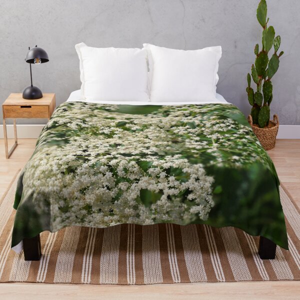 Item preview, White Elderflower Clusters Photo designed and sold by NikaNavi.