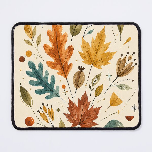 Item preview, Spice Garden: Leaf Collage designed and sold by EverydayMagik.