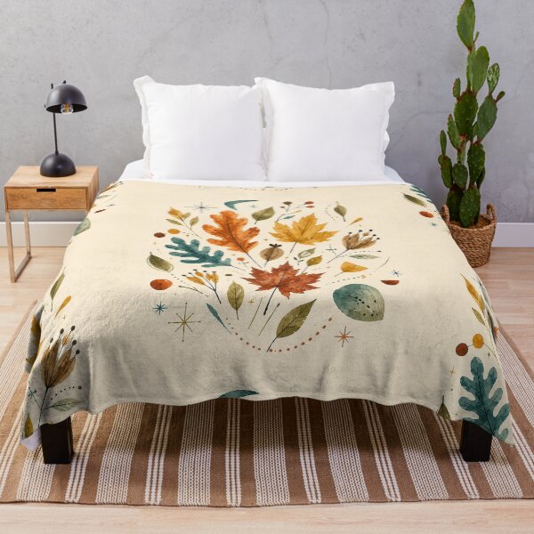 Item preview, Spice Garden: Leaf Collage designed and sold by EverydayMagik.