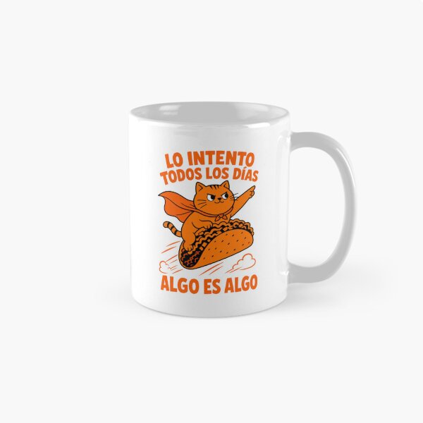 Item preview, Gato Superheroe Taco Frase Graciosa designed and sold by NullSpacePrints.