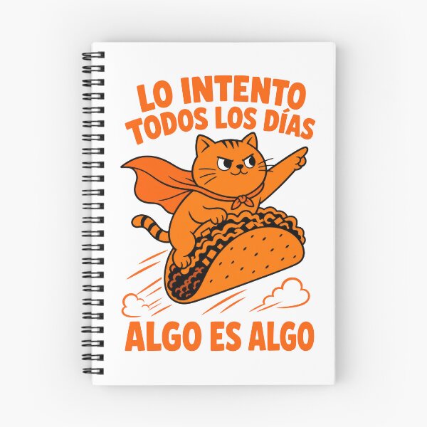 Item preview, Gato Superheroe Taco Frase Graciosa designed and sold by NullSpacePrints.