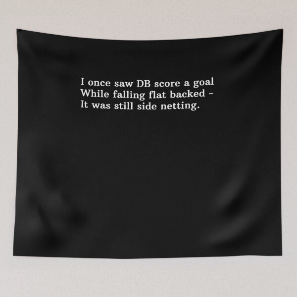 Item preview, DB Pridham Goal T-shirt designed and sold by Bob's Poetry.