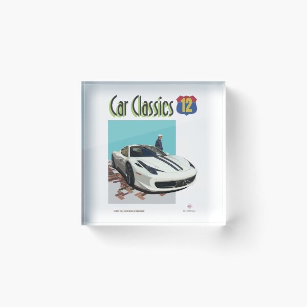 Item preview, Illustration of Ferrari Italia drawn by Robert Hills designed and sold by Robert Hills.