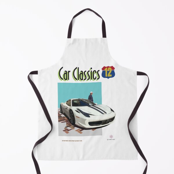Item preview, Illustration of Ferrari Italia drawn by Robert Hills designed and sold by Robert Hills.