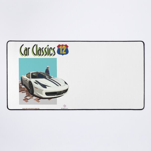 Item preview, Illustration of Ferrari Italia drawn by Robert Hills designed and sold by Robert Hills.