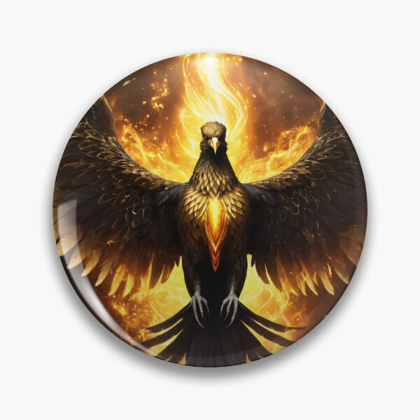 Item preview, Phoenix Rebirth - Mythical Bird Art designed and sold by CrippiCrippi.