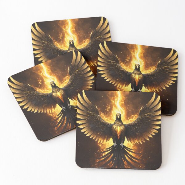 Item preview, Phoenix Rebirth - Mythical Bird Art designed and sold by CrippiCrippi.