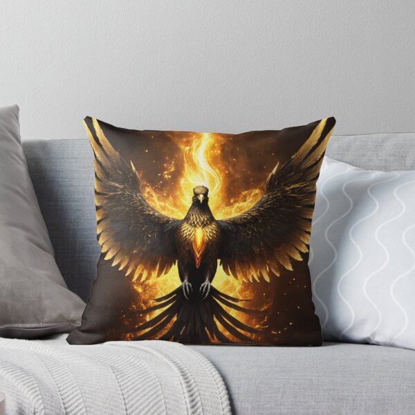 Item preview, Phoenix Rebirth - Mythical Bird Art designed and sold by CrippiCrippi.