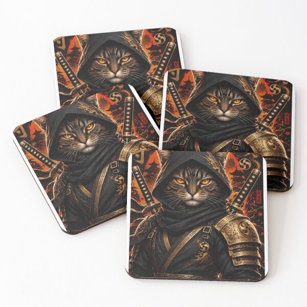 Item preview, Shadow Ninja Cat designed and sold by ArtatyA.