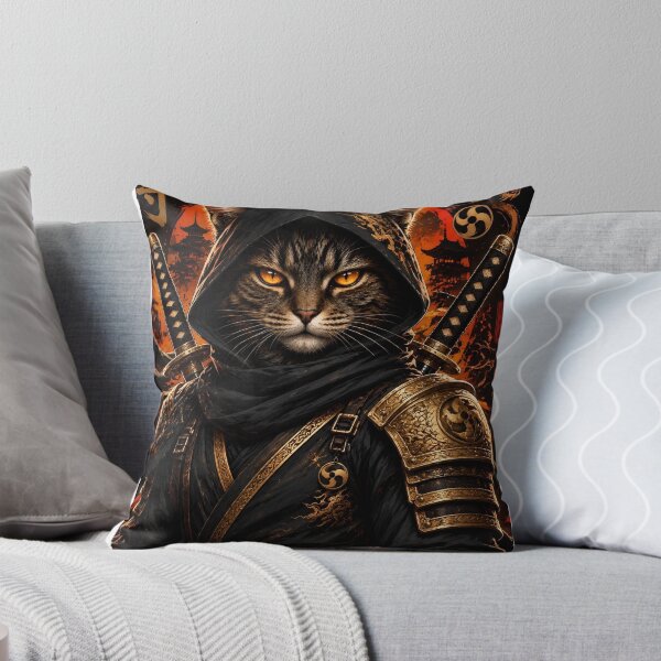 Item preview, Shadow Ninja Cat designed and sold by ArtatyA.