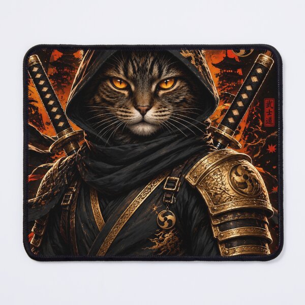 Item preview, Shadow Ninja Cat designed and sold by ArtatyA.