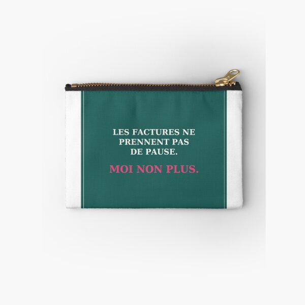 Item preview, Bills don't take a break, and neither do I - Discipline quote designed and sold by VYNCERA.