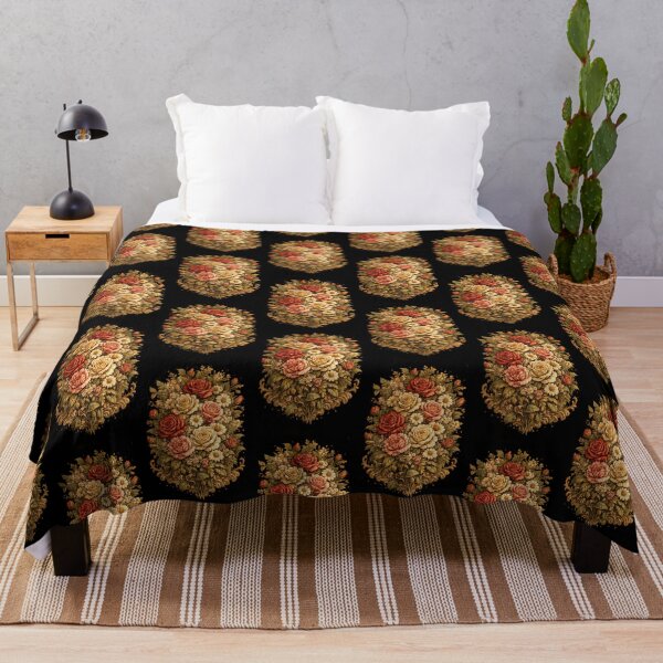 Item preview, Vintage Floral Bouquet - Roses & Wildflowers Botanical Design designed and sold by lovepower.