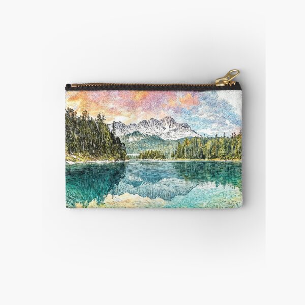 Item preview, Eibsee and Zugspitze designed and sold by sid1802.