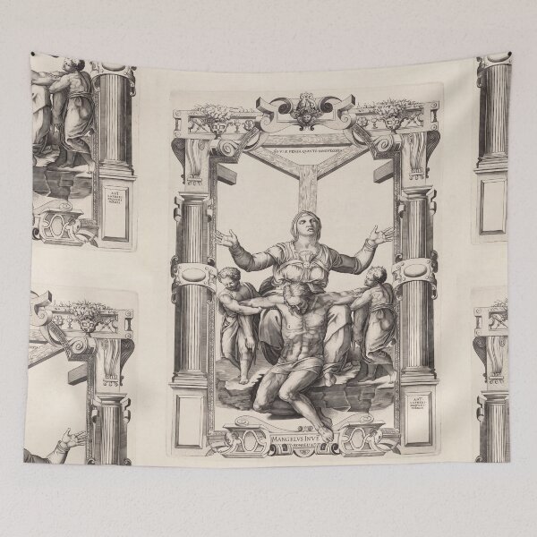 Item preview, Pieta with Mourning Virgin and Angels designed and sold by artofuniverse.