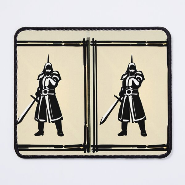 Item preview, Art - Fantastic Fighter Silhouette, Expressive Video Game Illustration designed and sold by AnimeShin.