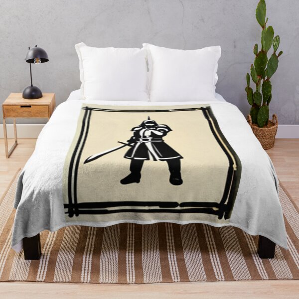 Item preview, Art - Fantastic Fighter Silhouette, Expressive Video Game Illustration designed and sold by AnimeShin.