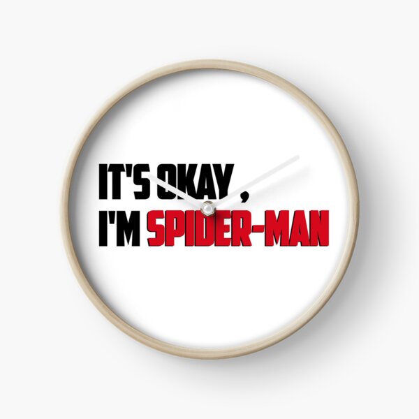 Item preview, It'S Okay I'm Spider-Man Text  designed and sold by ZwoToopia.