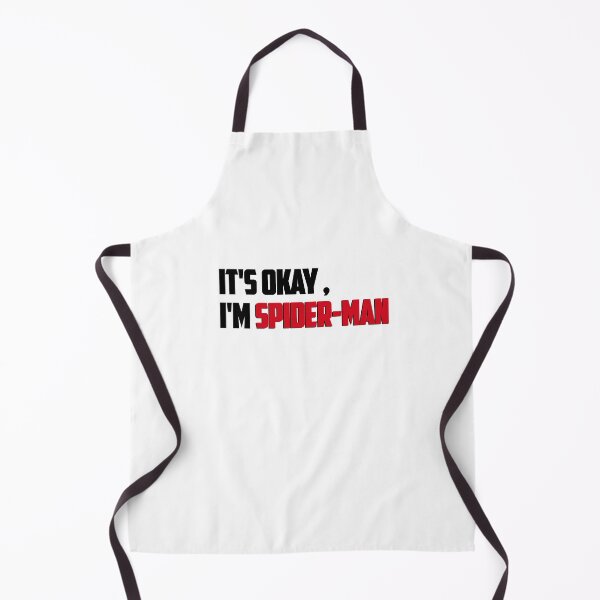 Item preview, It'S Okay I'm Spider-Man Text designed and sold by ZwoToopia.