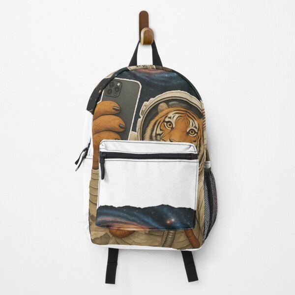 Item preview, Roaring Into The Cosmos Tiger Astronaut designed and sold by Haque Desigens.