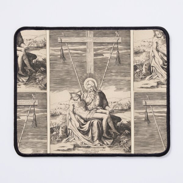 Item preview, Pieta Virgin Mary Mourning Christ designed and sold by artofuniverse.