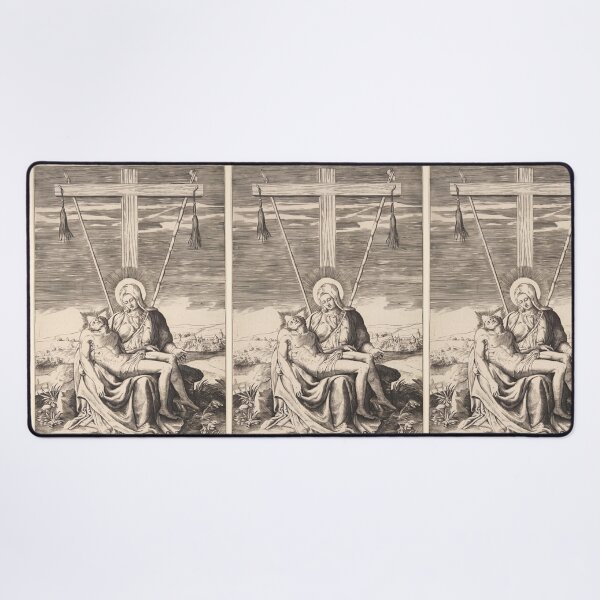 Item preview, Pieta Virgin Mary Mourning Christ designed and sold by artofuniverse.