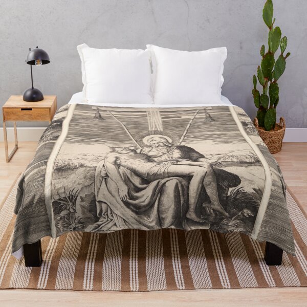 Item preview, Pieta Virgin Mary Mourning Christ designed and sold by artofuniverse.
