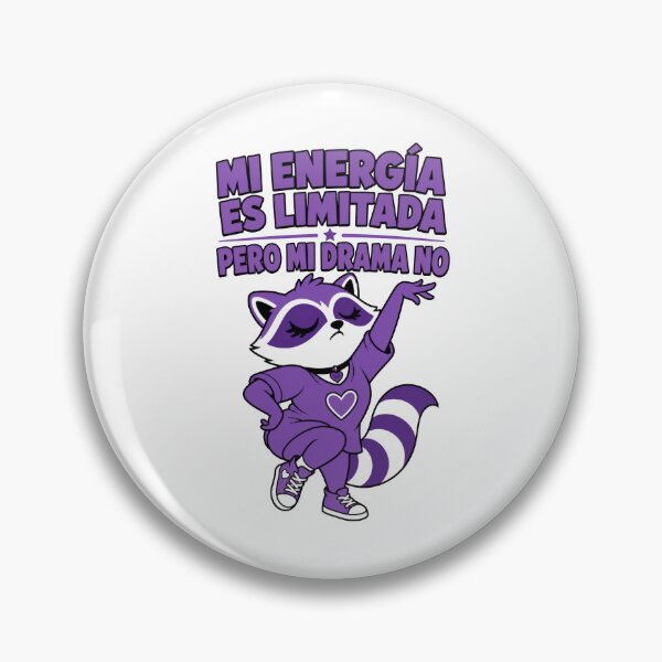Item preview, Mapache Dramatico Energia Limitada designed and sold by NullSpacePrints.