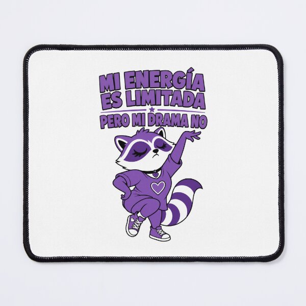 Item preview, Mapache Dramatico Energia Limitada designed and sold by NullSpacePrints.